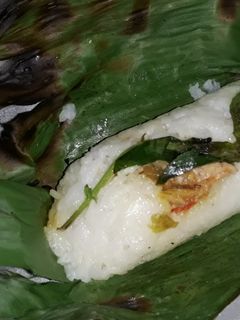 Foto resep Nasi bakar sambal bandeng kemangi