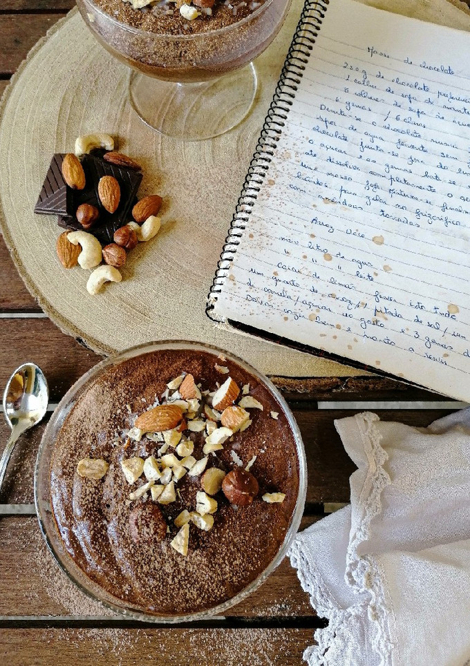 Foto de Mousse de Chocolate Caseira