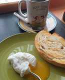 Huevo poché para desayuno