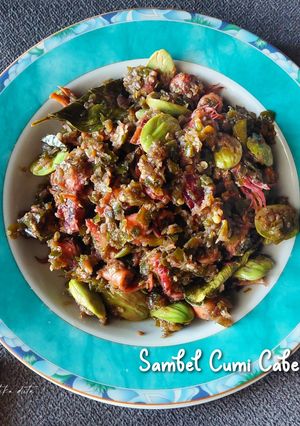 Foto resep Sambel Cumi Cabe Hijau