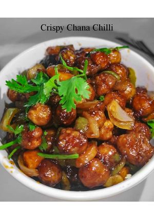 A picture of Crispy Chana chilli.