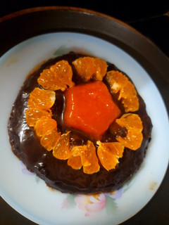 A picture of Orange Wheat Crepe Cake.