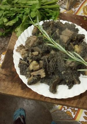 A picture of Matumbo with plain yoghurt.