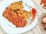 Gambar mie kremes telur