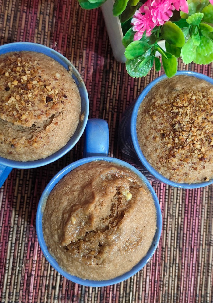 Foto resep Banana cake oatmeal versi kukus (cocok untuk diet)