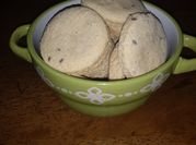Una foto de galletas con semillas de lino