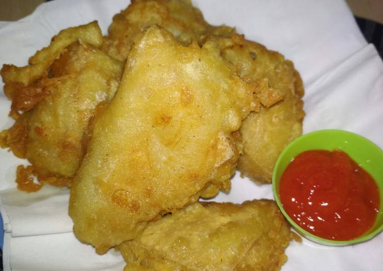 Tahu goreng tepung