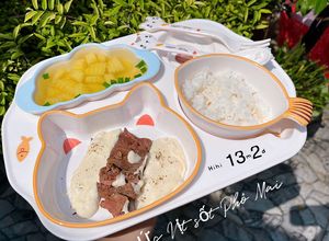 Hình của món ỨC VỊT SỐT PHÔ MAI - BÉ ĂN DẶM.