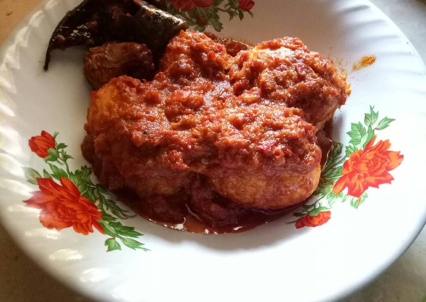 Balado telur ayam