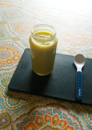 Foto principal de Puré de bebé verde