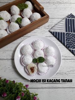 Foto resep Mochi isi kacang tanah