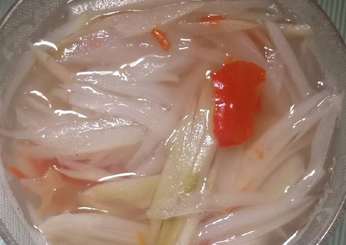 Resep Asinan mangga muda Resep Asinan mangga muda