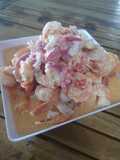 Camarones con lo que tenía en casa