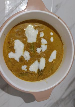 A picture of Ivy-gourd curry.