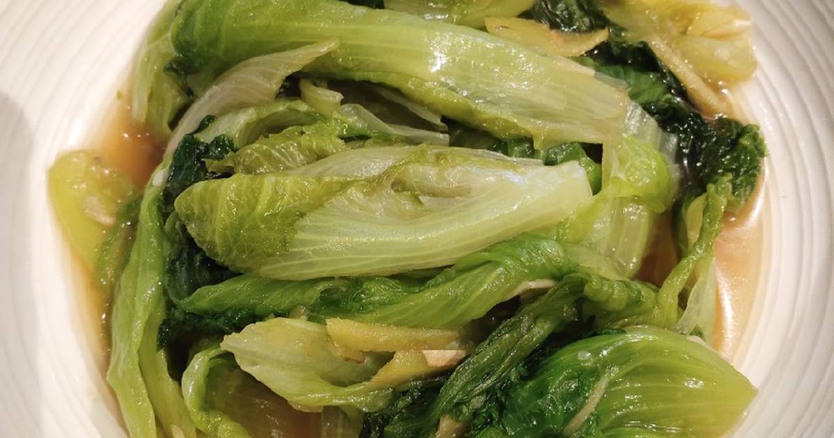 Chinese Lettuce in Oyster Sauce Recipe by Meme Cookpad