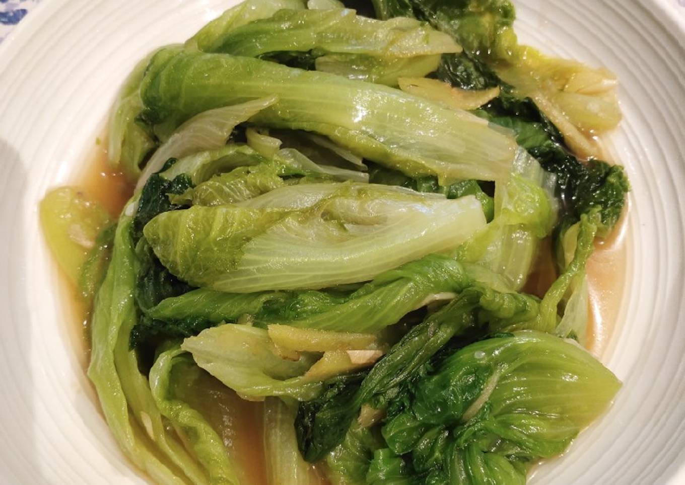 Chinese Lettuce in Oyster Sauce