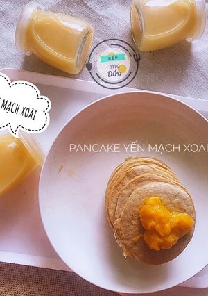 Hình của món Ăn dặm: pancake yến mạch.