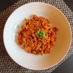 A picture of Spicy Jambalaya Style Rice.