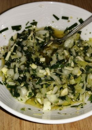 Une photo de La sauce Chimichurri