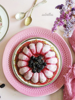 Una foto de Panna cotta de Moras