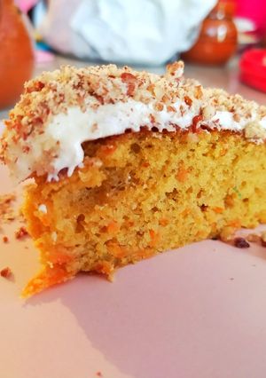Una foto de Pastel de Zanahoria