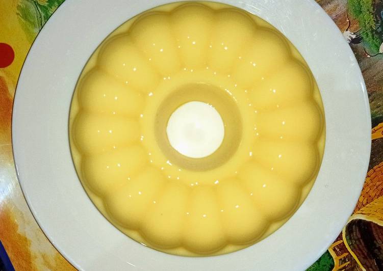 Resep Puding Jagung Susu Lembut, Lezat