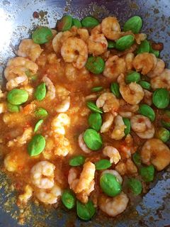 Foto resep Sambal udang pete