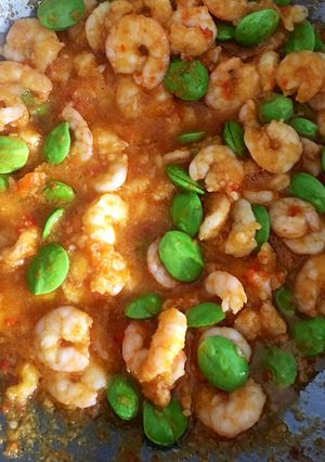 Foto resep Sambal udang pete