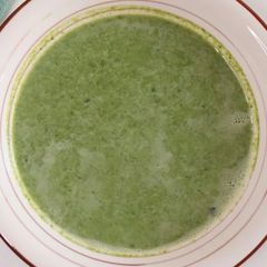 My Favorite Asparagus and Spinach Soup A picture of My Favorite Asparagus and Spinach Soup.