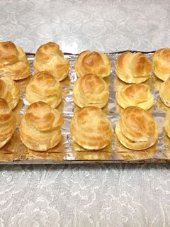 卡士達小泡芙 的食譜成品照片