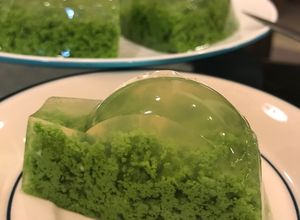 Foto resep Puding Lumut daun Suji dan Pandan