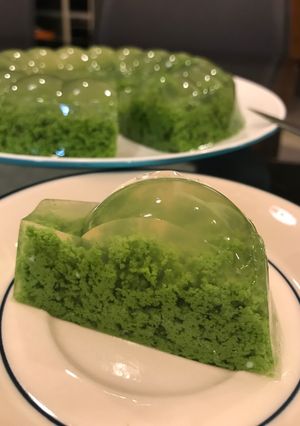 Foto resep Puding Lumut daun Suji dan Pandan