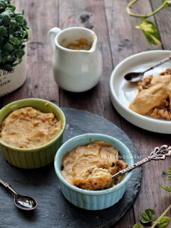 Foto resep Puding Roti Tawar dg Saus Kopi