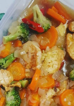 Foto resep Sapo Tahu Saos Tiram