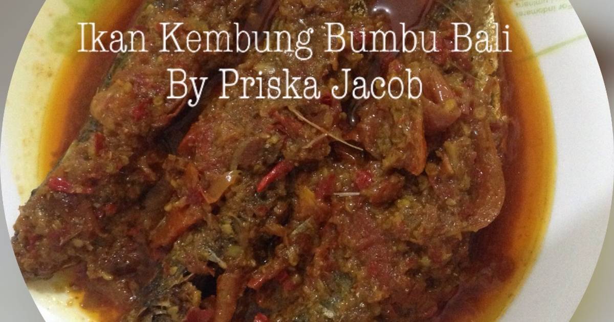 Resep Ikan Kembung Bumbu Bali Oleh Priska Jacob - Cookpad