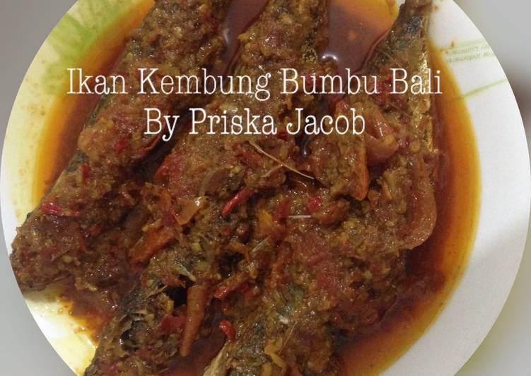 Resep Ikan Kembung Bumbu Bali Anti Gagal