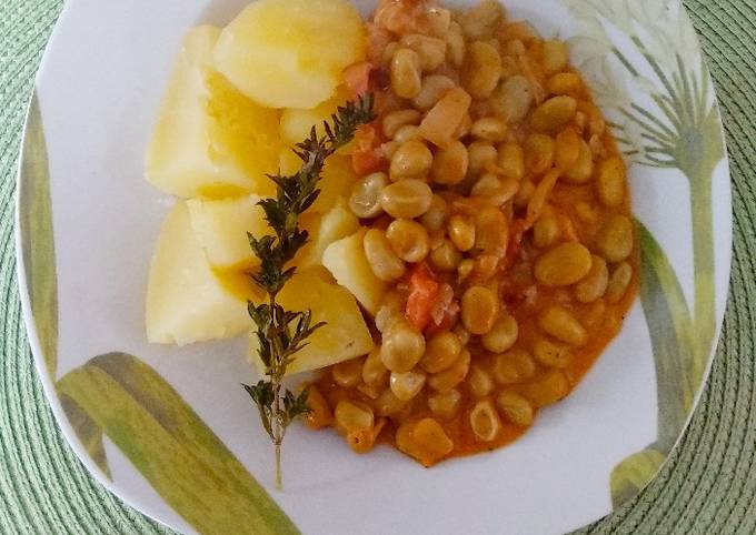 Dicke Bohnen mit Speck Rezept von Leonella - Cookpad