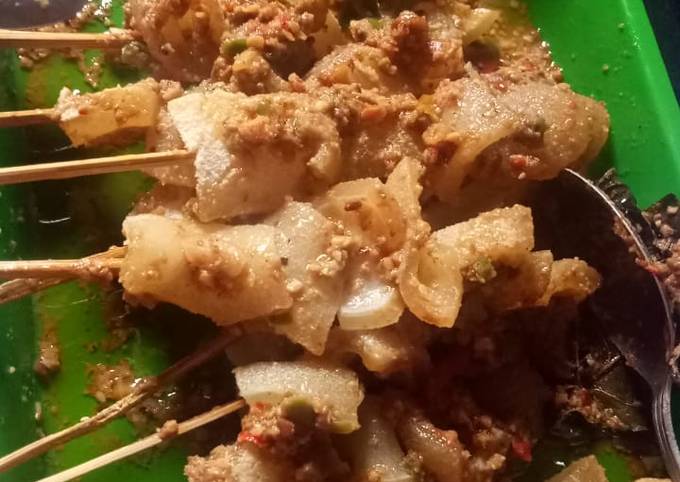 Anti Ribet, Buat Sate kikil Yang Sederhana