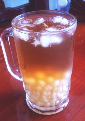 Hình của món Trà đen trân châu hoàng kim.