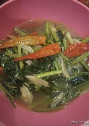 Foto resep Cah sayur sawi hijau simple
