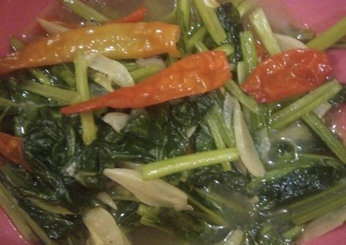 Resep Cah Sayur Sawi Hijau Simple Oleh Selistia Cookpad