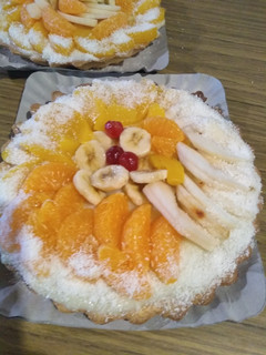 Una foto de Tarta de frutas frescas