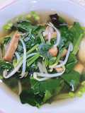 Sup horenzo toge jamur Vegan