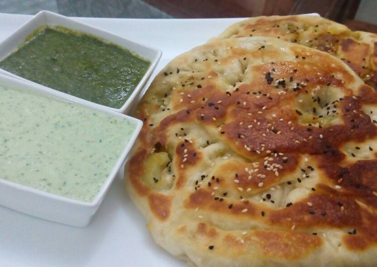 Steps to Prepare Any-night-of-the-week Allu Ke Naan