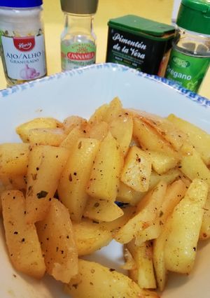 Foto principal de Patatas cajún al microondas