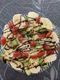 Mozzarella Avocado Tomaten Salat