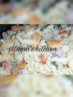 Macaroni salad ainihin hoton girkin