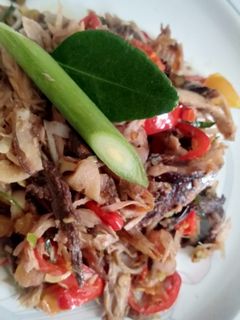 Foto resep Tongkol suwir sambel matah