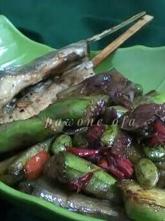 Foto resep Terong pete tumis sambal bawang