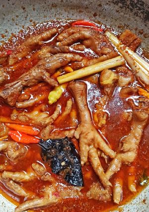 Foto resep Ceker pedas ndowerr 🌶🌶🌶